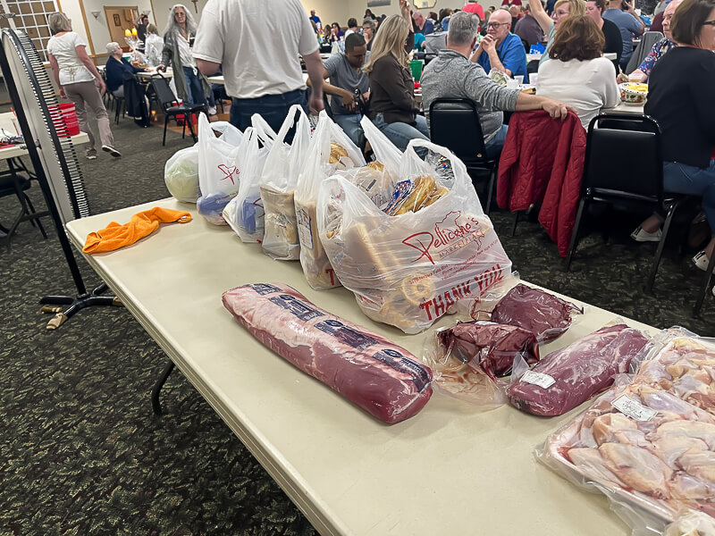 Thomas J. Mazur Meat Raffle Apr 22, 2022 Fun Meat Raffles